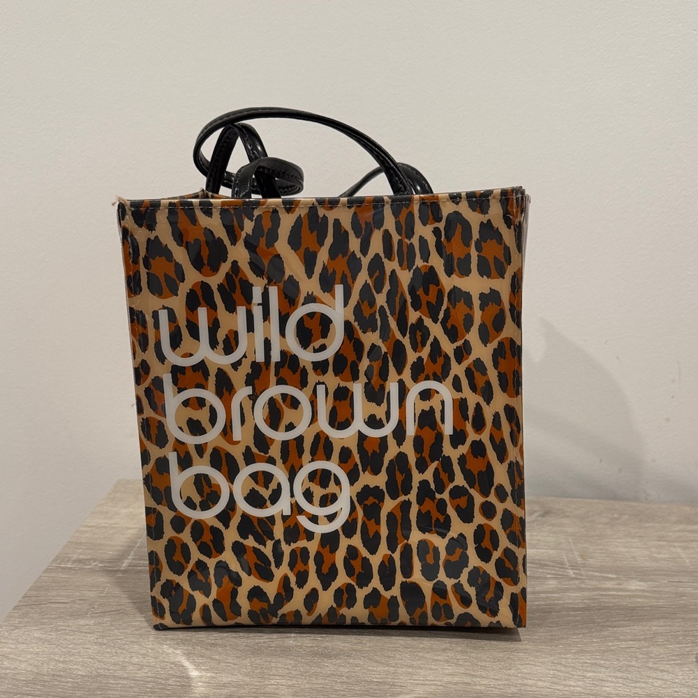 Bloomingdale’s Wild Brown Bag - Exclusive
